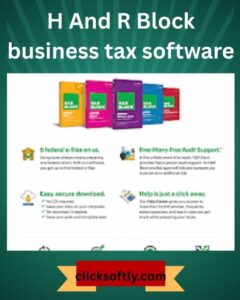H And R Block business tax software
