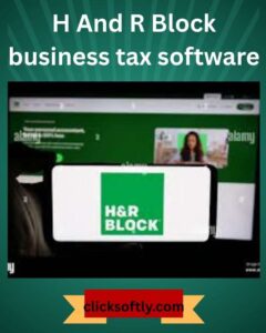 H And R Block business tax software